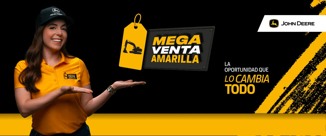 Mega Venta Amarilla — John Deere Construcción